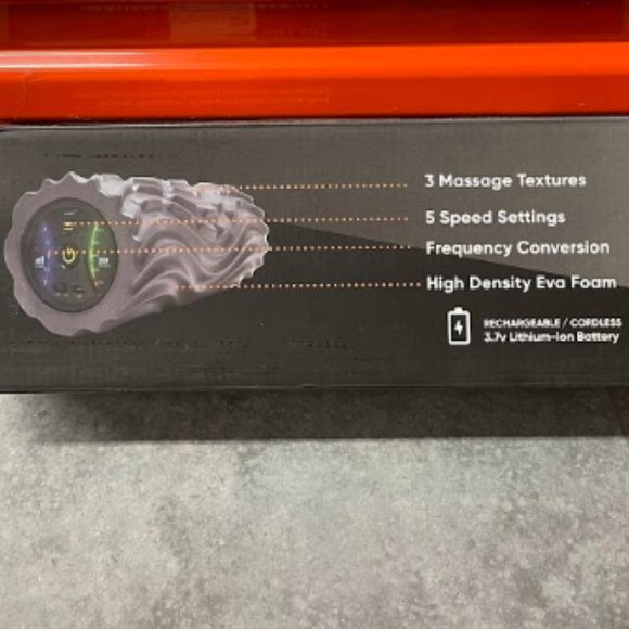 NEW Myuilor Vibrating Foam Roller 5-Speed- with box - Picture 2 of 9